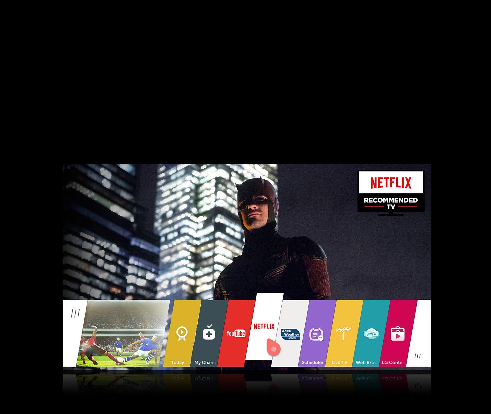 LG Curved OLED 4K Smart TV - 55
